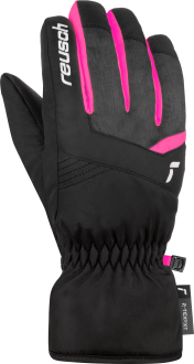 Reusch Bennet R-TEX® XT Junior 6461206 7771 black grey pink front